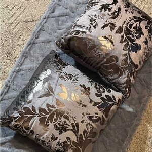Elegant Floral Throw Pillows